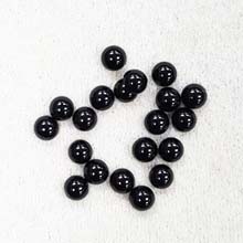 5MM ROUND CABOCHON BLACK ONYX(20PCS/BAG)